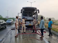 In Pics: ప్రైవేటు బస్సు దగ్ధం.. ఎగసిపడ్డ అగ్ని కీలలు, లోపల 26 మంది ప్రయాణికులు