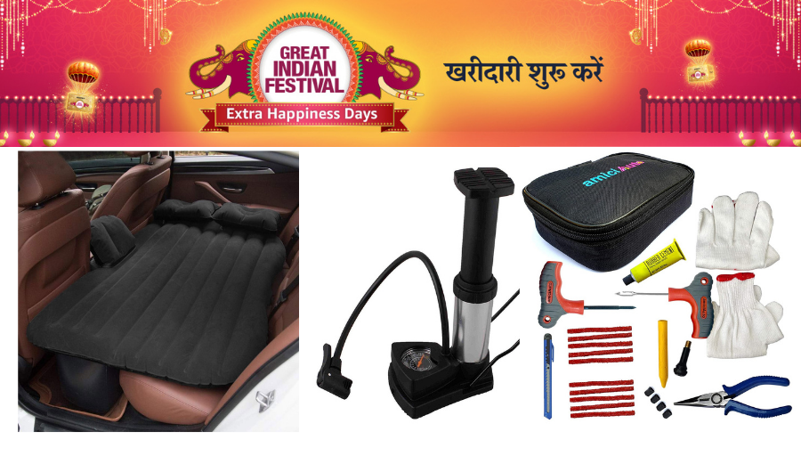 LIVE Amazon Festival Sale: The most important things to keep in the car like puncture kit, air pump and mobile holder are available on Amazon for just Rs 300 LIVE Amazon Festival Sale: The most important things to keep in the car like puncture kit, air pump and mobile holder are available on Amazon for just Rs 300