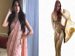 ਸਾੜੀ ਵਿੱਚ Nora Fatehi ਅਤੇ Malaika Arora ਦਾ ਕਾਤਲ ਰੂਪ ਵੇਖ ਆਪਣੇ ਆਪ ਨੂੰ ਸੰਭਾਲ ਨਹੀਂ ਪਾਓਗੇ, ਵੇਖੋ ਇਹ ਤਸਵੀਰਾਂ