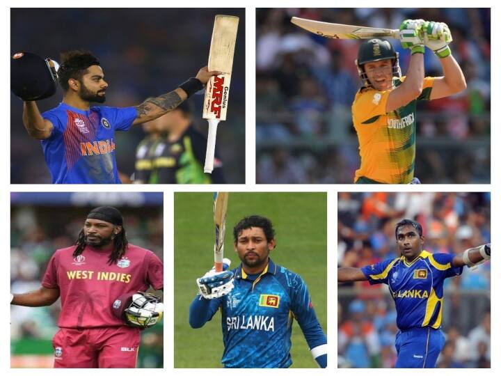 From ABDevilliers, Kohli to Chris Gayle- some of the top run scorers in T20 world cup history ஏபிடி, கோலி டூ கெயில்.. டி20 உலகக்கோப்பையில் அதிக ரன்கள் விளாசிய அதிரடி மன்னர்கள் யார்?