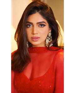 IN PICS | ‘Badhaai Do’ Actress Bhumi Pednekar Looks Ravishing In Red