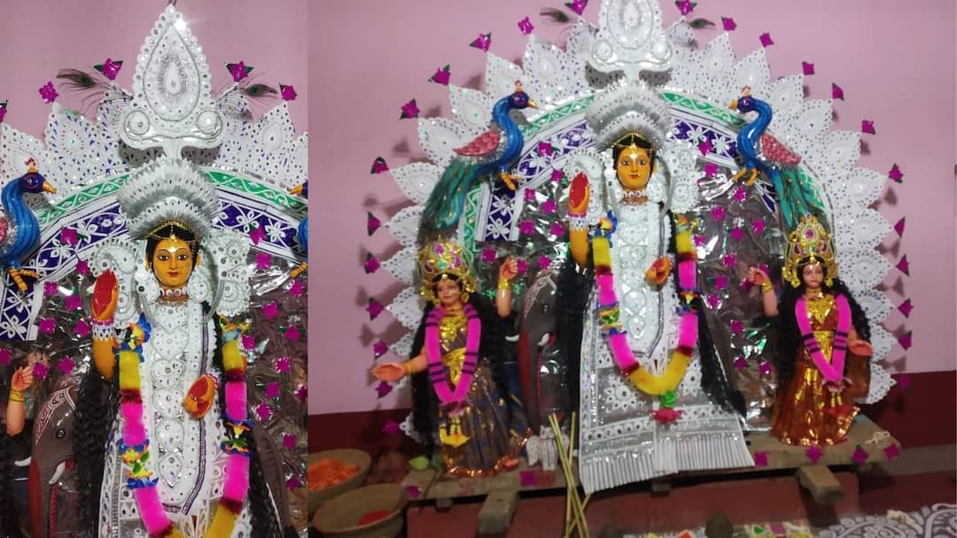 Bankura: হাতির হাত থেকে ফসল বাঁচাতে বাঁকুড়ার রামকানালি গ্রামে ১২৩ বছর ধরে চলছে গজলক্ষ্মীর আরাধনা Bankura Mankanali Village worshipping GajaLakhmi for several years to avoid Elephant attacks Bankura: হাতির হাত থেকে ফসল বাঁচাতে বাঁকুড়ার রামকানালি গ্রামে ১২৩ বছর ধরে চলছে গজলক্ষ্মীর আরাধনা