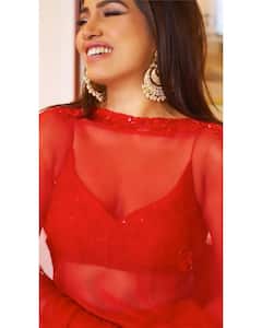 IN PICS | ‘Badhaai Do’ Actress Bhumi Pednekar Looks Ravishing In Red