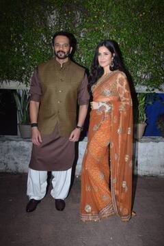 সূর্যবংশী ছবির প্রমোশনে স্টাইলিস্ট আউটফিটে রোহিত-ক্যাটরিনা