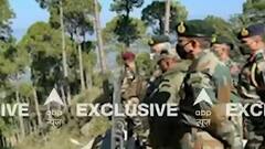 Army Chief General MM Naravane visits LoC Forward Post in J&K | EXCLUSIVE Visuals