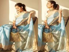 அவள் போல் இல்லை ஒரு பேரழகு... புடவையில் அழகழகாய் மிதிலா பல்கர்