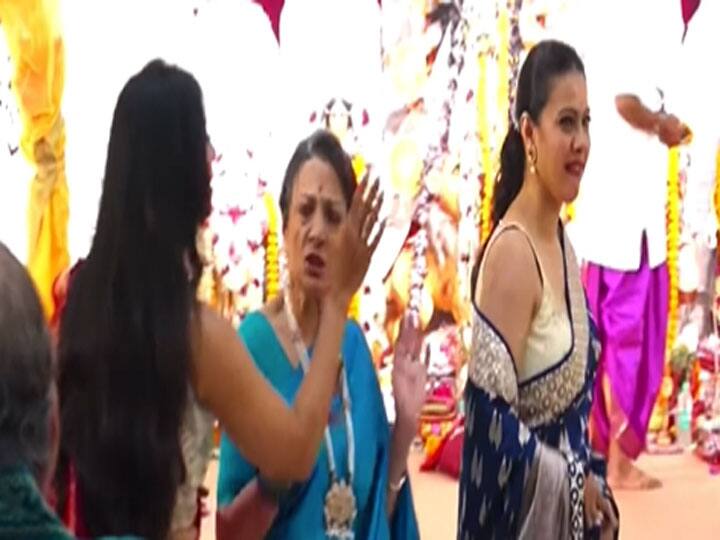 Durga Puja में मां Tanuja के सामने ही बहस करने लगीं Kajol और Tanisha Mukherjee, मां ने डांटते हुए कराया चुप, वीडियो हुआ वायरल