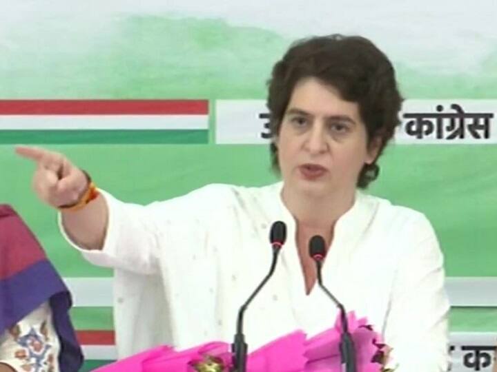priyanka gandhi press conference live in lucknow congress big announcement related to up elections 2022 UP Election 2022: યુપીમાં કોંગ્રેસ 40% મહિલાઓને ટિકિટ આપશે, પ્રિયંકા ગાંધી વાડ્રાએ જાહેરાત કરી