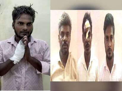 Youths arrested for assaulting policeman in Pondicherry கும்பலாக சுத்துவோம்... போலீஸ்காரை குத்துவோம்... மாவுகட்டு போட்டதும் மன்னிப்பு தானே கேட்போம்!