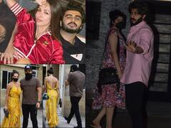 Arjun Kapoor Photos: गर्लफ्रेंड मलाइका के साथ जमकर पोज देने वाले अर्जुन कपूर बहन अंशुला को करते दिखे प्रोटेक्ट, देखिए खास तस्वीरें