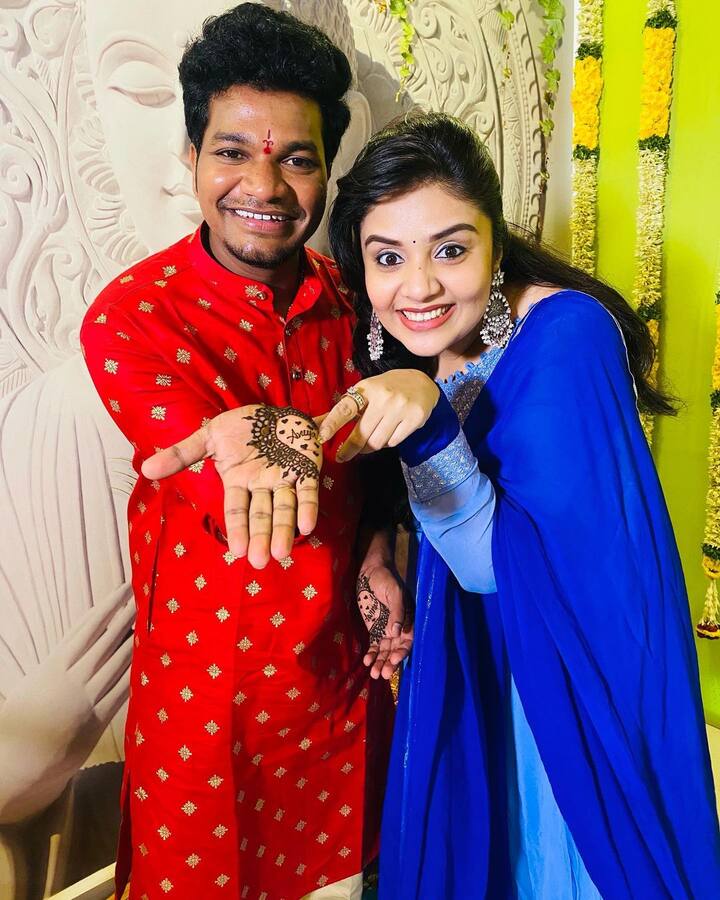 ముక్కు అవినాష్ పెళ్లిలో.. శ్రీముఖి సందడి, రాములమ్మ ఎక్కడున్నా పండగే! - Image Credit: Sreemukhi/Instagram