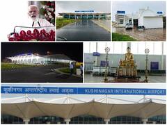 Kushinagar Airport: Uttar Pradesh को मिली कुशीनगर एयरपोर्ट की सौगात, PM नरेंद्र मोदी ने किया उद्घाटन, देखें तस्वीरें