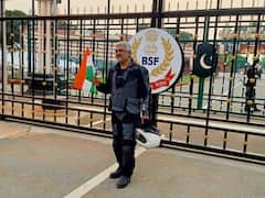 Ajith at Wagah Border: భారత్-పాక్ సరిహద్దులో జాతీయ జెండా ఎగురవేసిన అజిత్