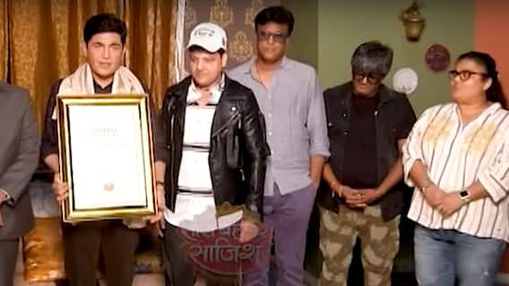Vibhuti Narayan of Bhabhiji Ghar Par Hain aka Aasif Sheikh acknowledged by World Book of Records