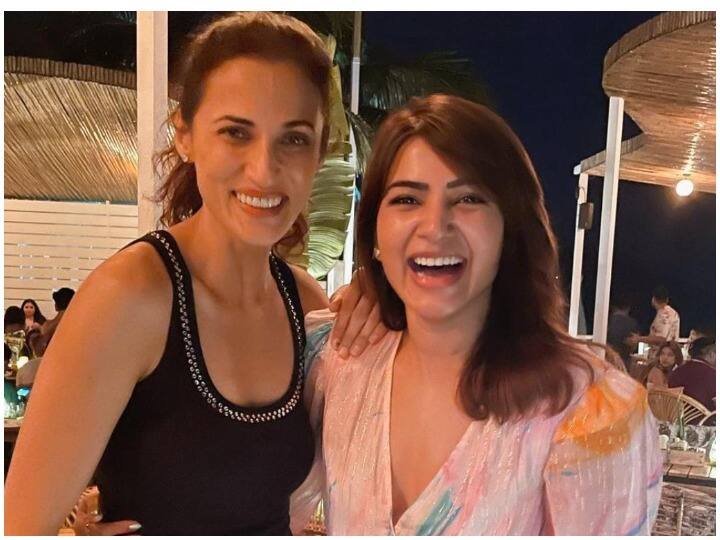 Samantha Ruth Prabhu shares funny video with best friend Samantha Video: तलाक के बाद बिंदास लुक में दिखीं Samantha Ruth Prabhu, बेस्ट फ्रेंड के साथ शेयर किया फनी वीडियो