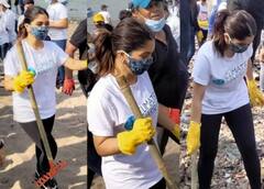 ਬਾਲੀਵੁੱਡ ਐਕਟਰਸ ਭੂਮੀ ਪੇਡਨੇਕਰ ਨਿਕਲੀ ਮੁੰਬਈ ਦੀ ਸਫਾਈ ਕਰਨ, ਵੇਖੋ ਤਸਵੀਰਾਂ