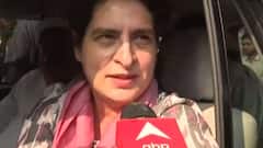 Chaotic visuals of Priyanka Gandhi surrounded by policemen | Matrabhumi