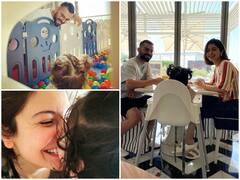 Vamika Kohli New Pic: विराट ने शेयर की Vamika और Anushka के साथ मस्ती करते हुए बेहद प्यारी तस्वीर, 8 महीने की वामिका के लंबे बाल कर रहे हैं हैरान