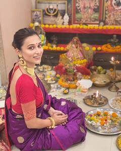 বাড়িতে কোজাগরী লক্ষ্মীপুজো, মায়ের সঙ্গে আয়োজন করলেন মিমি