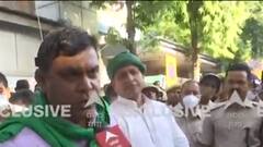 Farmers Protest: बैरिकेडिंग तोड़कर प्राधिकरण गेट पर पहुंचे किसान, देखिए एक्सक्लूसिव तस्वीरें