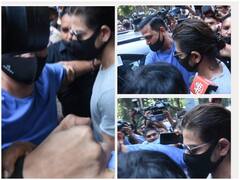 Aryan Khan Drugs Case: आर्थर रोड जेल में 17 दिन बाद बेटे Aryan से मिले बॉलीवुड स्टार Shahrukh Khan, देखें तस्वीरें