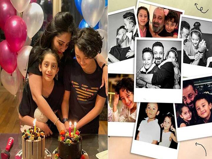 Bollywood Stoey Sanjay Dutt and Maanayata Dutt Celebrate Shahran and Iqra Birthday Sanjay Dutt- Manyata Dutt ने सेलिब्रेट किया अपनी बेटी Shahran और Iqra का जन्मदिन, देखें फोटोज़