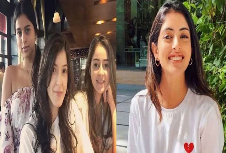 नव्या नवेली भी शनाया, सुहाना और अनन्या की बेस्टफ्रेंड हैं और अक्सर वो पार्टी में एक दूसरे के साथ नजर आती हैं. इनकी तस्वीरें सोशल मीडिया पर छाई रहती है. (फोटो – सोशल मीडिया)