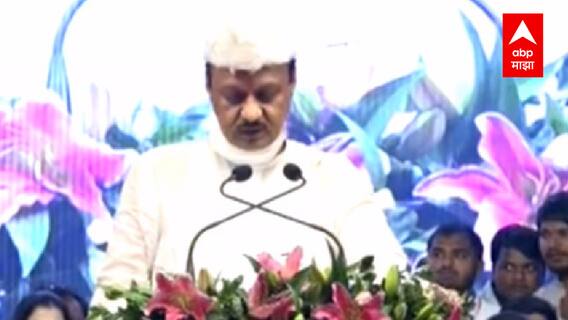 Pune : आमदार सुनिल शेळकेंच्या विनंतीवरुन अजित पवारांचे मास्क काढून भाषण