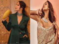 Malaika Arora Photos: मलाइका अरोड़ पेट डॉग कैस्पर संग अपने घर के बाहर हुईं स्पॉट, नियोन आउटफिट में एक्ट्रेस का स्टनिंग लुक देख फैंस हुए फिदा