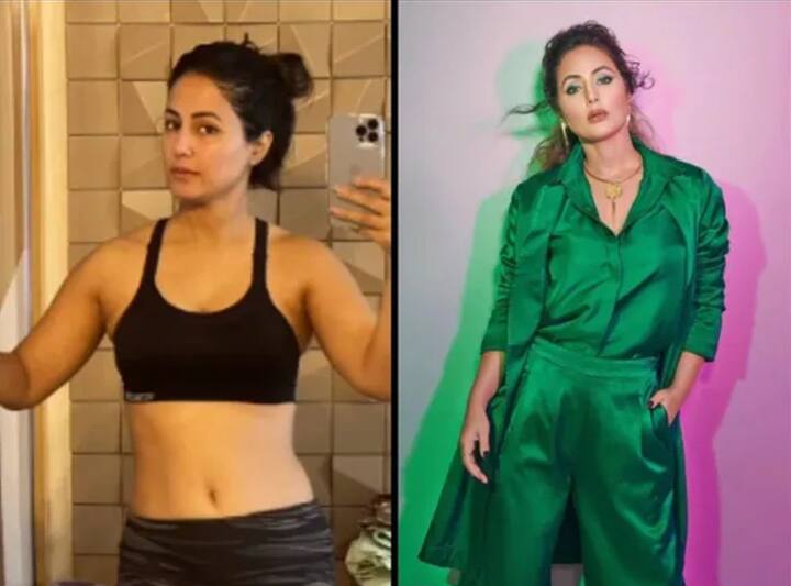 Television most popular actress Hina Khan opens up on gaining weight in past months वजन बढ़ने के कारण ऐसा हो गया था Hina Khan का हाल, अब सोशल मीडिया पर कही ये बात