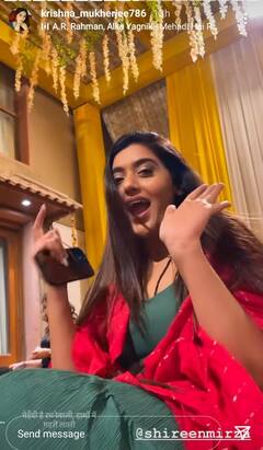 Yeh Hai Mohabbatein's Shireen Mirza's Pre-Wedding Festivities Begin, Bride-To-Be Looks Beautiful In Green At Mehendi Ceremony- See Pics