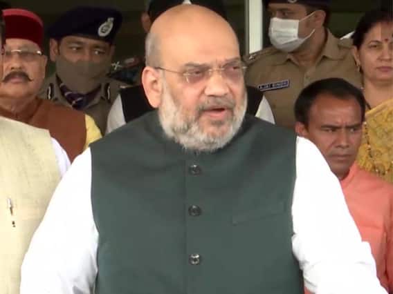 Uttarakhand में Amit Shah, आपदाग्रस्त इलाके का किया हवाई सर्वेक्षण | Uttarakhand Prime