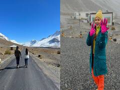 बर्फीले पहाड़, खुली सड़क, हाथों में हाथ थामे... पति Abhinav Shukla के साथ कुछ इस तरह छुट्टियां मना रही हैं Rubina Dilaik