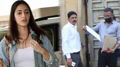 NCB के दफ्तर से बाहर निकलीं Ananya Pandey, 2 घंटे तक चली पूछताछ