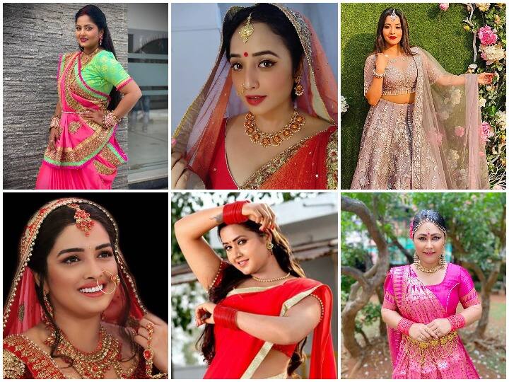 कुछ ही दिनों में करवाचौथ आने वाला है. अगर आप भी कंफ्यूज़ हैं कि इस करवाचौथ पर कैसे तैयार हों ताकि स्पेशल लगें तो इन भोजपुरी एक्ट्रेसेस से लें ड्रेस आइडियाज. यहां लहंगे से लेकर साड़ी तक, लाइट मेकअप से लेकर हेवी गेटअप तक आपको हर लुक मिलेगा.