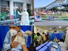 Vaccine Century: देश में कोरोना वैक्सीन का आंकड़ा 100 करोड़ के पार, बीजेपी के कार्यकर्ता मना रहे हैं जश्न