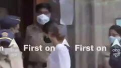 Ananya Panday reaches NCB office with father | First on ABP