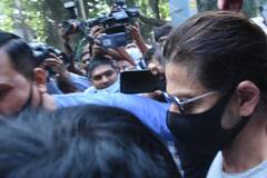 IN PICS: Shah Rukh Khan Gets Mobbed Outside Arthur Road Jail After Meeting Son Aryan Khan