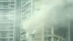 Lalbaug area fire mishap: 30 year old who fell from Balcony DIES; Mayor Kishori Pednekar on spot