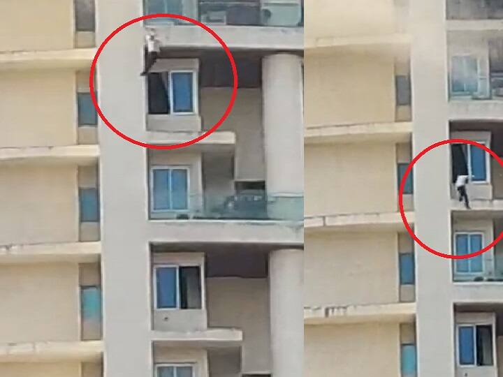 Viral Video Mumbai Fire Accident Person Jumped Down from 19th floor to escape from fire- Watch Video Watch Video : நெருப்புக்கு பயந்து 19 வது மாடியிலிருந்து குதித்த நபர்! பதைபதைக்க வைக்கும் வீடியோ!