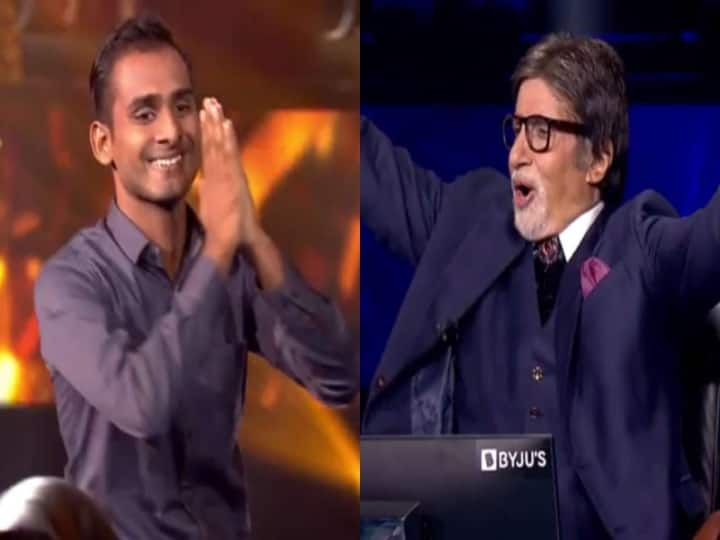 19 year old Son of  Security Guard becomes Crorepathi in Amitabh Bachchan hosting KBC 13th season வாட்ச்மேன் மகன் To கோடீஸ்வரன்; அடுத்த இலக்கு ஐஏஸ் அதிகாரி - 19 வயது இளைஞரின் எனர்ஜி கதை !