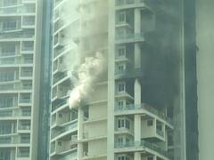 Mumbai Fire Accident: : लालबागमधील वन अविघ्न पार्क इमारतीला आग; पाहा भीषण आगीचे फोटो