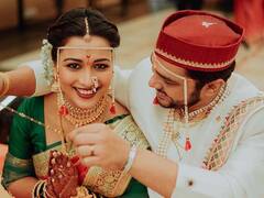 PHOTO : नांदा सौख्यभरे... सुयश टिळक-आयुषी भावेचा विवाहसोहळा