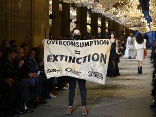 How Climate Activist Marie Cohuet Managed To Gatecrash Louis Vuitton Show At Paris Fashion Week