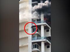 Mumbai Lalbaug Fire : लालबागमध्ये इमारतीला भीषण आग, अग्नीशमन दलाकडून शर्थीचे प्रयत्न