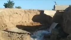 બનાસકાંઠાઃ ગાબડા પડવાનો સિલસિલો યથાવત, સ્થાનિકોએ શું લગાવ્યો આરોપ?