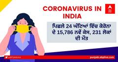 Coronavirus Update: ਦੇਸ਼ 'ਚ ਕੋਰੋਨਾ ਦੇ 15,786 ਨਵੇਂ ਕੇਸ ਕੀਤੇ, 231 ਲੋਕਾਂ ਦੀ ਮੌਤ