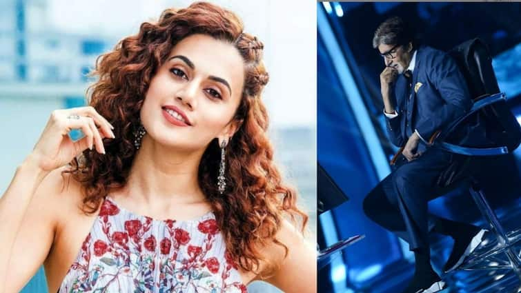 Taapsee Pannu steps in as Amitabh Bachchan fails to answer questions of KBC 13’s new crorepati, Sahil Ahirwal Taapsee Pannu on KBC 13: তাপসী পান্নুকে নিয়ে প্রশ্ন সিজনের প্রথম কোটিপতি প্রতিযোগীর, উত্তর কি দিতে পারলেন বিগ বি?