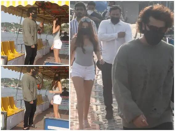 મુંબઇઃ બૉલીવુડ સ્ટાર અર્જૂન કપૂર (Arjun Kapoor)ને તાજેતરમાં જ મુંબઇમાં બૉલીવુડની હૉટ એક્ટ્રેસ તારા સુતરિયા (Tara Sutaria)ની સાથે સ્પૉટ કરવામાં આવ્યો. આ દરમિયાનની કેટલીક તસવીરો અમે તમારી સાથે લઇને આવ્યા છીએ. જુઓ....... (Photo credit: Manav Manglani)