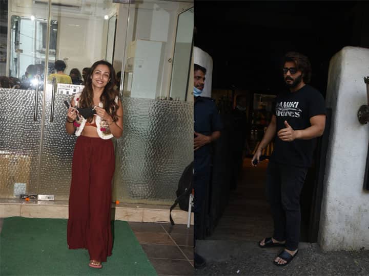 मलाइका अरोड़ा और अर्जुन कपूर एक दूसरे को काफी समय से डेट कर रहे हैं. आज दोनों ही सेलेब्स को मुंबई के बांद्रा में एक सैलून पर स्पॉट किया गया.